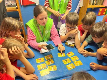 Квест «Загадки леса»: встреча 1 и 2 отрядов!